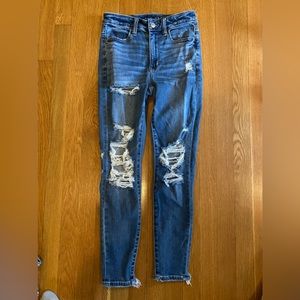 American Eagle ripped jeans
